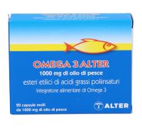 Omega 3 Alter integratore per il sistema cardiocircolatorio 20 capsule