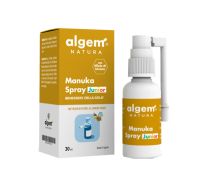 Algem Manuka Junior integratore per il mal di gola gusto fragola spray orale 30ml