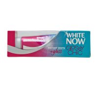 Mentadent White Now Glossy Chic dentifricio sbiancante 50 ml