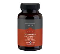 Terranova Complex integratore di vitamina B con vitamina C  50 capsule