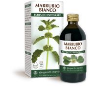 Marrubio bianco estratto integrale integratore per il benessere delle vie respiratorie liquido analcolico 200ml