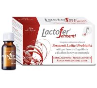 Lactofer Fermenti integratore a base di probiotici 10 flaconcini 10ml