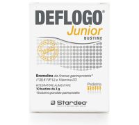 Deflogo Junior integratore per il microcircolo e il sistema immunitario 10 bustine