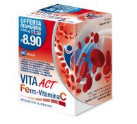 FERRO+VITAMINA C VITA ACT 60 CAPSULE