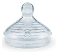 Nuk tettarella in silicone a un foro 0-6 mesi misura m 2 pezzi