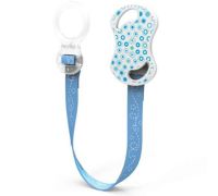 Nuvita nastrino porta succhietto colore blu