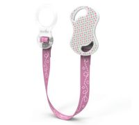 Nuvita nastrino porta succhietto colore rosa