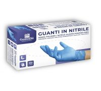 Gammadis guanti in nitrile senza polvere taglia s 100 pezzi