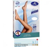 Sauber Linea Classica 13-17mmhg collant maglia liscia a punta aperta 70 denari colore neutro taglia 2