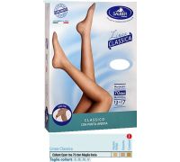 Sauber Linea Classica 13-17 mmhg collant open toe maglia liscia 70 denari colore neutro taglia 5