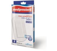 Medipresteril medicazioni post-operatorie medicate 10x20cm 4 pezzi