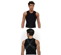 Ekeep K1 Posture Keeper richiamo dinamico dorsale da uomo nero taglia 1