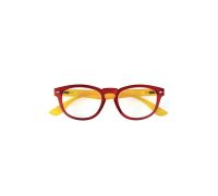 Corpootto screen rosso-giallo occhiali da lettura +2,50
