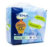 TENA PANTS SUPER MUTANDINA ASSORBENTE M 12PZ