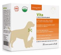Vita alimento complementare per le difese immunitarie di cani e gatti 20 bustine appetibili da 4 grammi