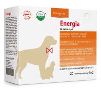 Energia mangime complementare ad azione tonica per cani e gatti 20 bustine x 4 grammi