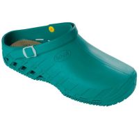 Scholl Clog Evo calzatura sanitaria professionale colore smeraldo misura 41-42
