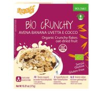 Probios easy to go crunchy avena, banana e uvetta biologico senza glutine 375 grammi