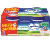 Mellin omogenizzato agnello 4x80 grammi