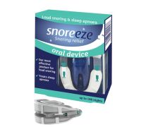 Snoreeze dispositivo intraorale per il russamento e il trattamento di apnee notturne