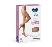 Sauber charme autoreggente 140 den 18-22 mmhg colore nero taglia 2