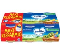 Mellin banana kiwi omogenizzato 6x100 grammi