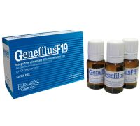 Genefilus F19 integratore per l'equilibrio della flora intestinale 10 flaconcini 10ml