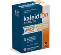 Kaleidon Fast Probiotic integratore di fermenti lattici gusto frutti di bosco 10 bustine orosolubili