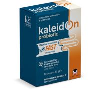 Kaleidon Fast Probiotic integratore di fermenti lattici gusto bianco naturale 10 bustine orosolubili