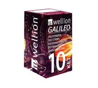 Wellion Galileo strisce reattive per la misurazione dei chetoni nel sangue 10 pezzi