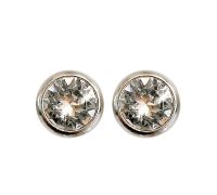 Biojoux Fat Bezel orecchini in acciaio chirurgico