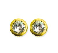 Biojoux Fat Golden orecchini in acciaio chirurgico