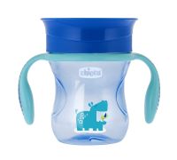 Chicco Tazza Perfect 360 azzurra 12M+ 1 pezzo
