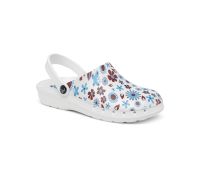 Oden fusion print midsummer calzatura sanitaria ergonomica antiscivolo colore bianco fantasia taglia 39