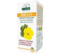 Tribulus estratto titolato integratore per la fertilità maschile 80 pastiglie