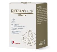 Difesan Flor Orally integratore a base di lattoferrina e probiotici 7 capsule