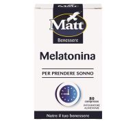 Matt Melatonina integratore per il riposo notturno 80 compresse