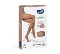 Sauber charme collant punta aperta 70 den 13-17 mmhg colore nero taglia 3