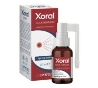 Xoral Gola Immuno integratore per le difese naturali dell'organismo e il sollievo orofaringeo spray orale 20ml