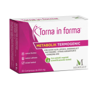 Torna in forma Metabolik Termogenic integratore per il controllo del peso 30 compresse