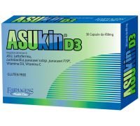 Asukin D3 integratore di vitamine con fermenti lattici 30 capsule