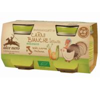 Alce Nero carni bianche con verdure omogeneizzato 80 grammi