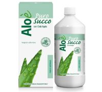 Aloe succo puro biologico rigenerante e lenitivo per il sistema digerente 1 litro