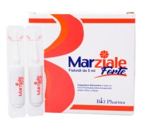 Marziale forte integratore alimentare di ferro rame acido folico 20 fialoidi x 5ml