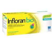 Infloran Bio Adulti integratore di fermenti lattici con vitamine 14 flaconcini