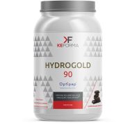 Hydrogold 90 integratore di proteine del siero del latte gusto black chocolate polvere orale 900 grammi