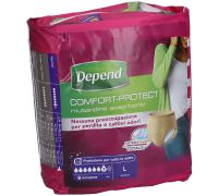 Depend Comfort-Protect Donna mutandine assorbenti tagla l 9 pezzi