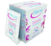 Illa Care salviette intime detergenti tessuto delicato 14 pezzi