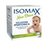 Isomax naso chiuso soluzione ipertonica decongestionanate fluidificante 20 flaconcini da 5ml