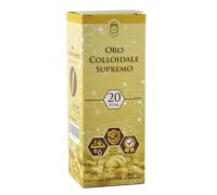 Oro Colloidale Supremo 20ppm supporto per il benessere generale 100ml